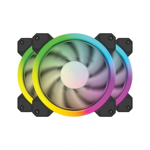 Cooler Gabinete Bluecase RGB 120MM - BFR-12RGB