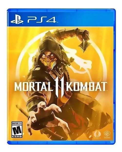 Jogo Mortal Kombat 11, Midia Fisica, Para PS4