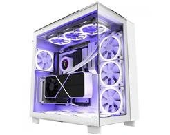 Gabinete Gamer Nzxt H9 Elite Branco Rgb Lateral de Vidro Mini-itx/micro-atx/atx - Cm-h91ew-01