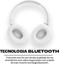 Fone de Ouvido Bluetooth JBL Tune 720BT, Over-Ear, Sem Fio, 76h Bateria, Branco - JBLT720BTWHT