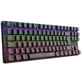 Teclado Mecanico Gamer T-dagger Bora Rainbow Preto Switch Marrom - T-tgk313-br
