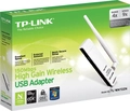 Adaptador Usb Wireless n 150mbps 1 Antena Destacavel 4dbi Tl-wn722n