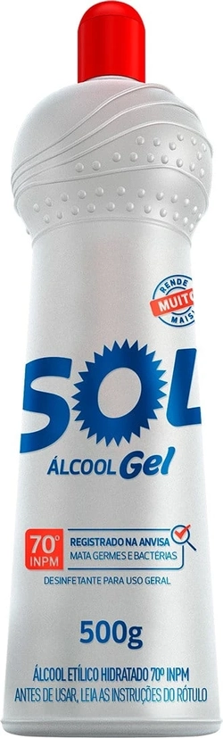 Álcool Em Gel 70 500g