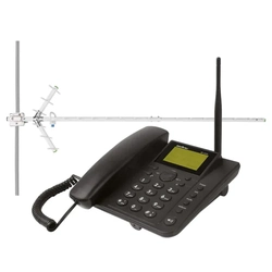 Telefone Celular Fixo Intelbras Cfa 4012 Gsm De Mesa