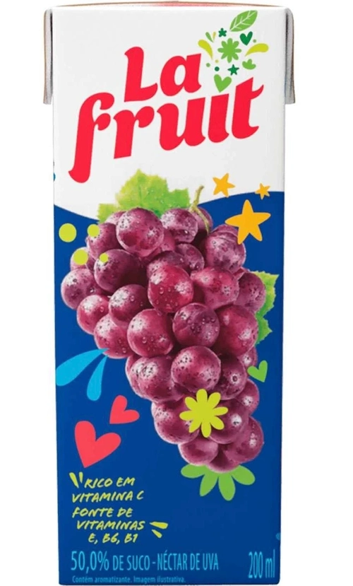 Suco De Uva Lá Fruit 200ml