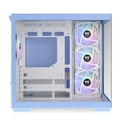 Gabinete Gamer Thermaltake View 380 TG, ARGB, Painel de Vidro, MID-Tower, 4x120mm, Hydrangea blue - CA-1Z2-00MFWN-00