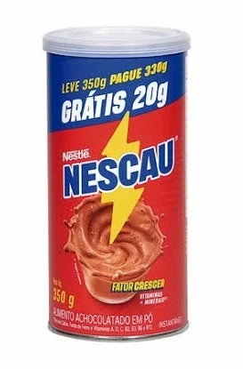 Achocolatado Em Pó Nestré 350g