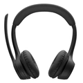 Headset Logitech Zone 300 Preto Sem Fio - 981-001406