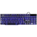 Teclado Gamer Hydra 107 Teclas + 12 Multimídia Com Led Azul Sensacao Tecla Mecanica - Gt700