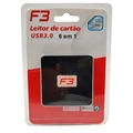 Leitor de Cartão F3 Usb 3.0 Preto - Jc-lt3.0 271