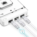 Access Point de Parede Omada Gigabit Mu-mimo Wireless Ac1200 Eap235-wall Smb