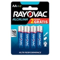 Pilha AA Rayovac Alcalina Com 6 unidades L6p4 - 20871