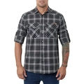 Camisa Lumberjack Texas Cinza (Invictus)