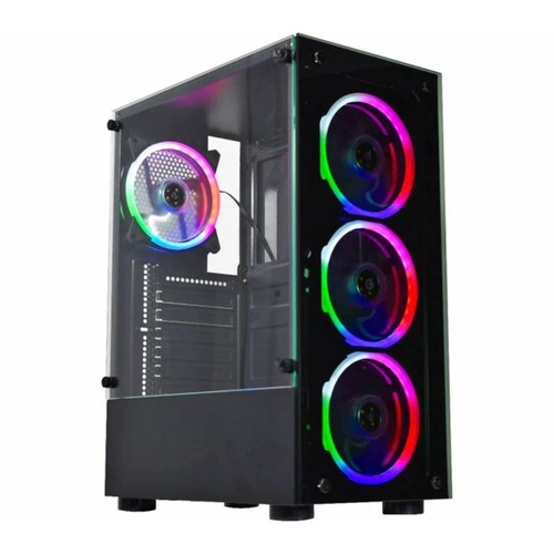 Gabinete Gamer K-Mex 10W5 Preto - CG10W5RH001CB0X