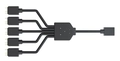 Cabo Divisor Endereçável Cooler Master Argb 1 para 5 - Mfx-awhn-1nnn5-r1