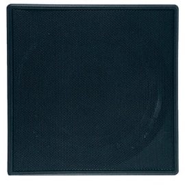 Arandela Quadrada Ativa Coaxial 6 Pol 70w Bluetooth Preto Leson