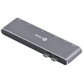 Hub Usb Vinik Usb-c Tipo-c 7 Em 2 - 2 USB 3.0 + Leitor de Cartão SD TF + Hdmi + Thunderbolt 3 + Power Delivery 100w - Hc-72