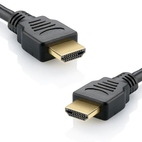 Cabo HDMI 1.4 3D 4K FULL HD ETHERNET Com Filtro 2 Metros Preto