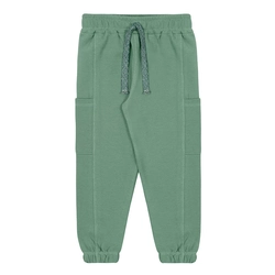 Calça Moletom Piquet Felpado Verde Tileesul - Masculino