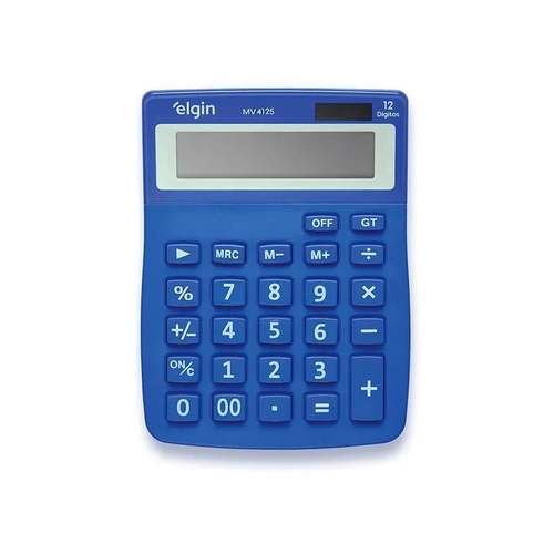 Calculadora de Mesa 12 Dígitos Função Correção GPM Erase