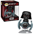 Boneco Funko Pop! Ride Star Wars - Darth Vader No Caça Tie Avançado X1