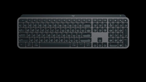 Teclado Logitech Mx Keys s Preto Sem Fio Padrão Us - 920-011563