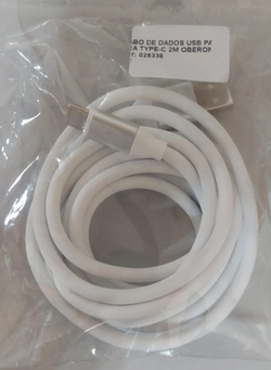 Cabo de dados usb para Tipo-c Type-c com 2 metros Or-Co405/c2 - Oberon