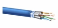 Patch Cord Cabo de Rede Cat7 1.5m Pluscable Azul - Cat715bl