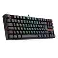 Teclado Mecânico Redragon Kumara, Com fio, ABNT2, Switch Marrom, Preto - K552RGB-1 (PT-BROWN)