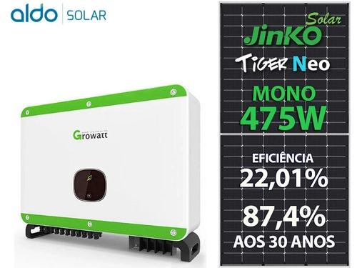 Gf 64,6kwp Jinko Tiger Neo Mono 475w Mac 60kw 3mppt Trif 380v