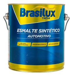 Tinta Preto Chassi Sintético Extra Rápido -Brasilux