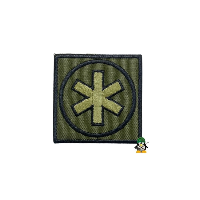 Distintivo de Bolso Bordado de Baixa Visibilidade (Estágios de Saúde Operacional)