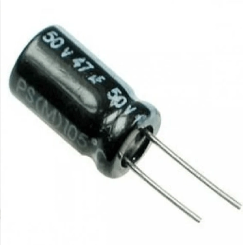 Capacitor Eletrolítico 47uF 50v 100 Unidades