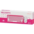 Kit Teclado e Mouse Letron Sem Fio Hello Kitty Rosa - 85096