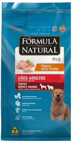FÓRMULA NATURAL RAÇ GRANDES 15KG