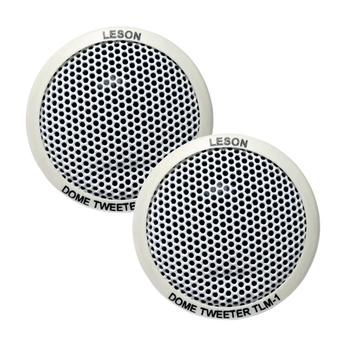 Tweeter Leson Tlm-1 Niobium Line Kit Com 2 Pecas 200w Piezoeletrico - Branco
