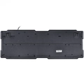 Teclado Gamer Vinik Vx Gaming Dragon V2 Preto Com Vermelho - Gt100