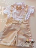 Conjunto Baby suspensório