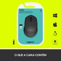 Mouse Logitech M280, Preto, Sem Fio - 910-004284