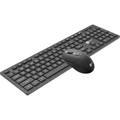 Kit Teclado e Mouse Lecoo Kw201 Sem Fio Preto