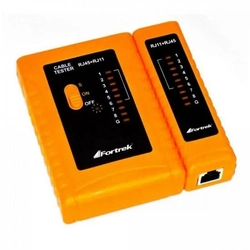 Testador De Cabos Lan Rj-11 e Rj-45 Tcf101 Fortrek