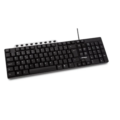 Teclado Multimídia PS2 PR/PT - Maxprint