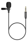 Microfone Lapela Plug 3,5MM TFSMARTMIC PRETO
