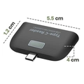 Adaptador Type-c P/ Usb Femea + Leitor De Cartão Ref. Xc-adp-49