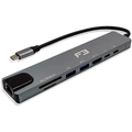 Hub Usb-C Tipo-C Para Hdmi  Usb 3.0 Micro Lan - JC-TYC-860 660