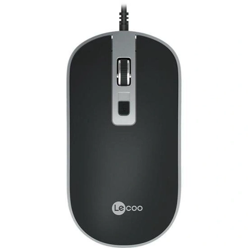 Mouse Lecoo Preto - Ms104