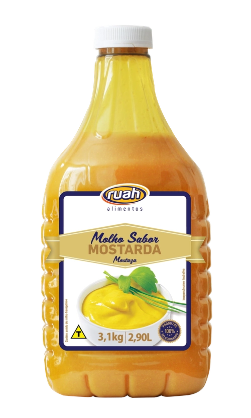 Mostarda Galão 3,1kg Ruah