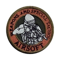 Bordado Termocolante Airsoft