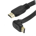 Cabo Hdmi 90° Gold 2m - 2.0 4k Hdr 19p