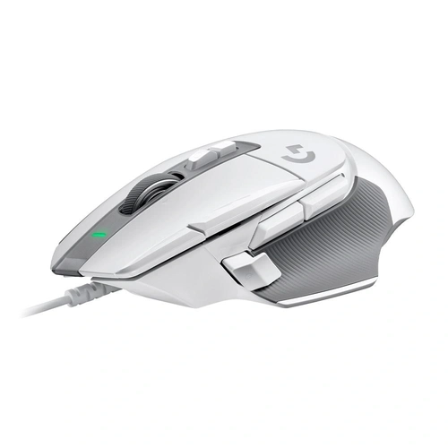 Mouse Gamer Logitech G502 X, USB-C, LIGHTSPEED, Sensor HERO 25K, RGB, 13 Botoes, Switch Hibrido, Branco, 910-006145